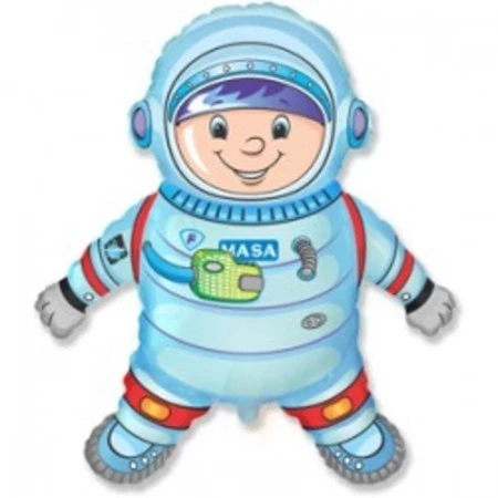 Шар из фольги космонавт