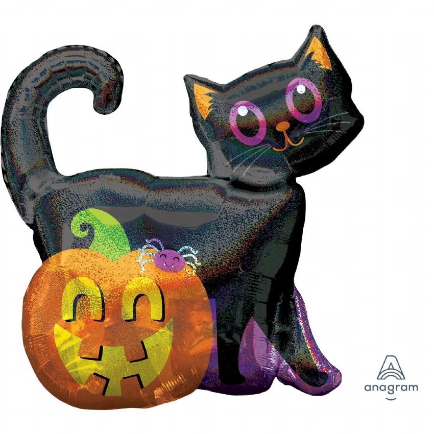 Кот черный и Тыква