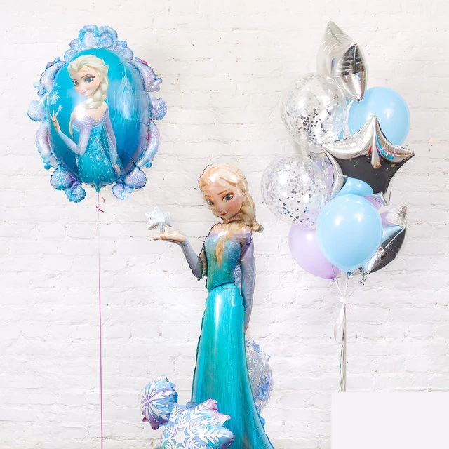 Композиция из шаров «принцесса Эльза»