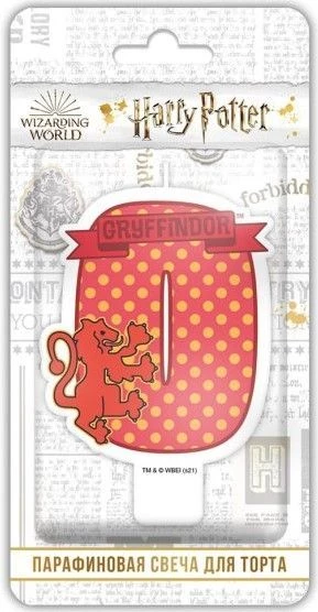 Свеча Цифра, 0 Гарри Поттер, Чиби, 7 см