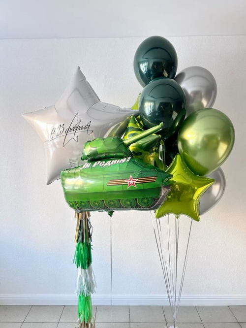 Композиция «Танковый залп»