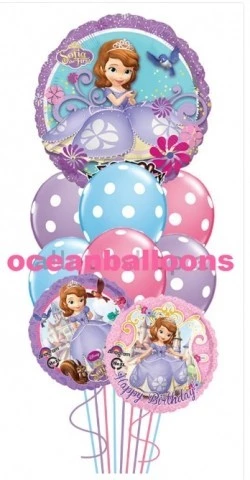 Букет из воздушных шаров «Музыкальная Принцесса София»